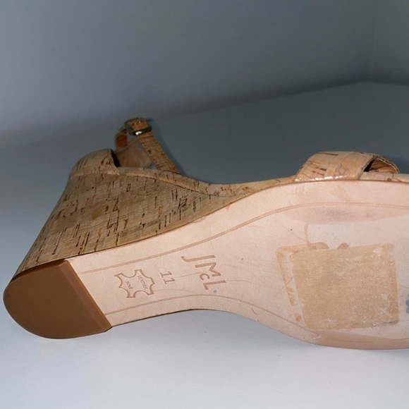J.McLaughlin Middleton Cork Wedge Sandals - Picture 11 of 12